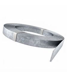 Platband zincat 25 x 3 mm, 6 metri